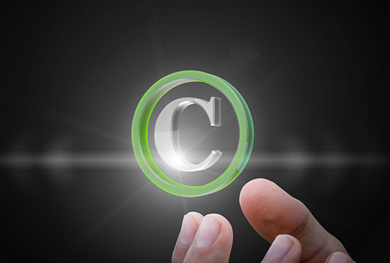 Copyright symbol thumb